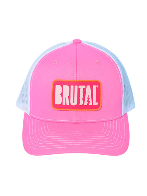 GORRA ROSADA LOGOROSA Y BEIGE