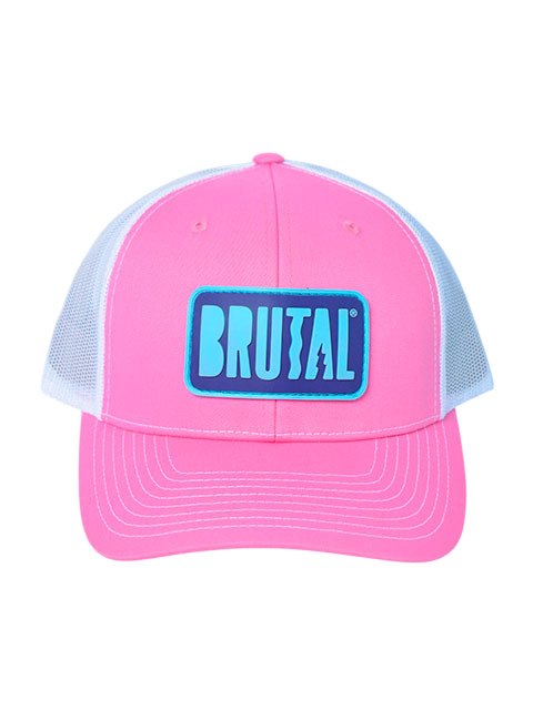 gorra 4 GORRA ROSADA LOGO AZUL Y MORADO